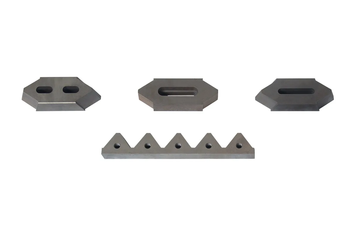 Cuchillas dentadas y de ranura para cable
