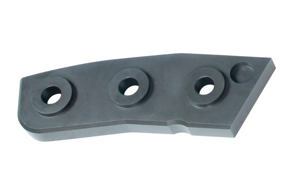 Cuchilla curva para chatarra